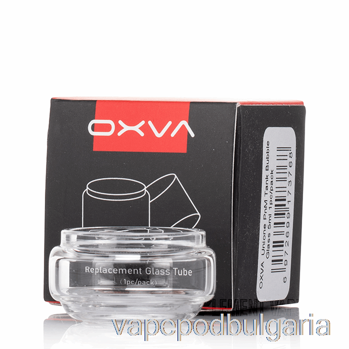 Vape 10000 Дръпки Oxva Unione Pnm Replacement Glass 5ml Bubble Glass